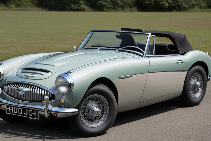 "image of the car in the title ""Austin-Healey 3000: British Brawn with Style"""