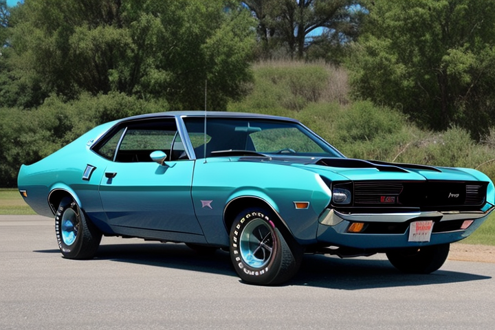 "image of the car in the title ""AMC Javelin SST: The Standout SST of Classic Muscle"""