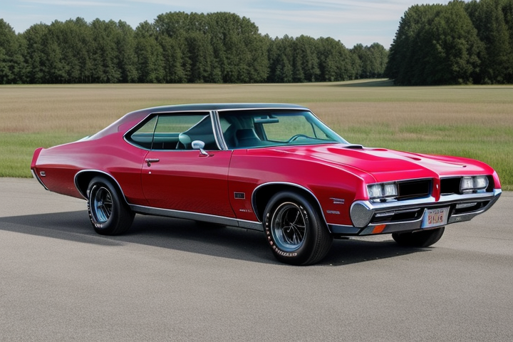 "image of the car in the title ""Pontiac LeMans GTO Judge: All Rise for the Judge!"""