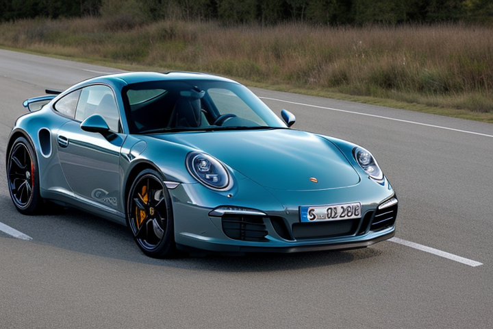 "image of the car in the title ""Porsche 911: A Half-Century of Precision Engineering"""