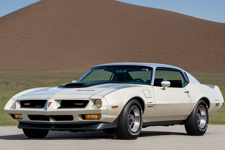 "image of the car in the title ""Pontiac Firebird: Soaring High in the World of Classics"""