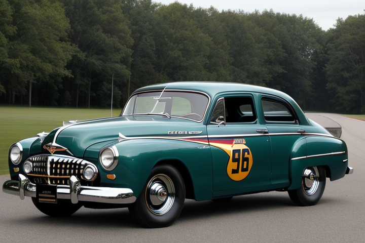 "image of the car in the title ""Hudson Hornet: The Car That Dominated NASCAR"""