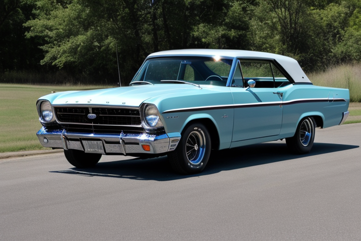 "image of the car in the title ""Ford Fairlane Thunderbolt: Striking with Bolt-like Speed"""