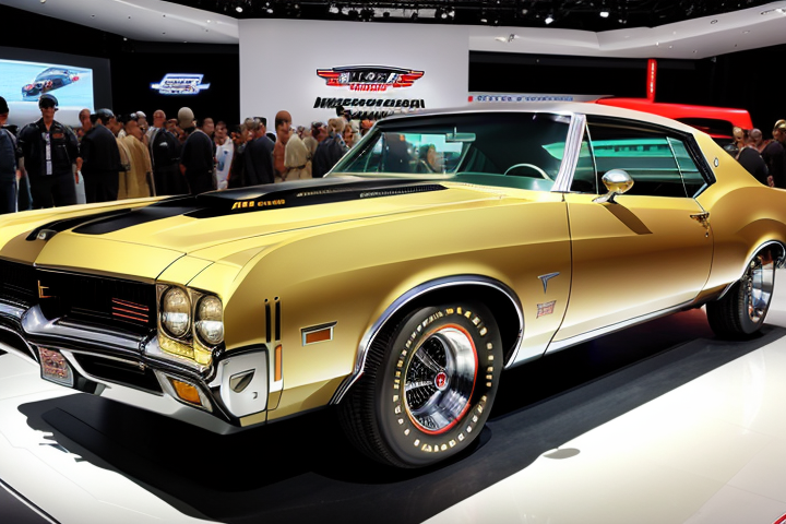 "image of the car in the title ""Oldsmobile Hurst/Olds: The Golden Age of Muscle"""
