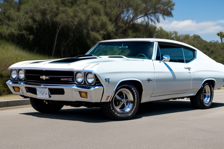 "image of the car in the title ""Chevrolet Chevelle Laguna: Cruising the Coast with the Laguna"""